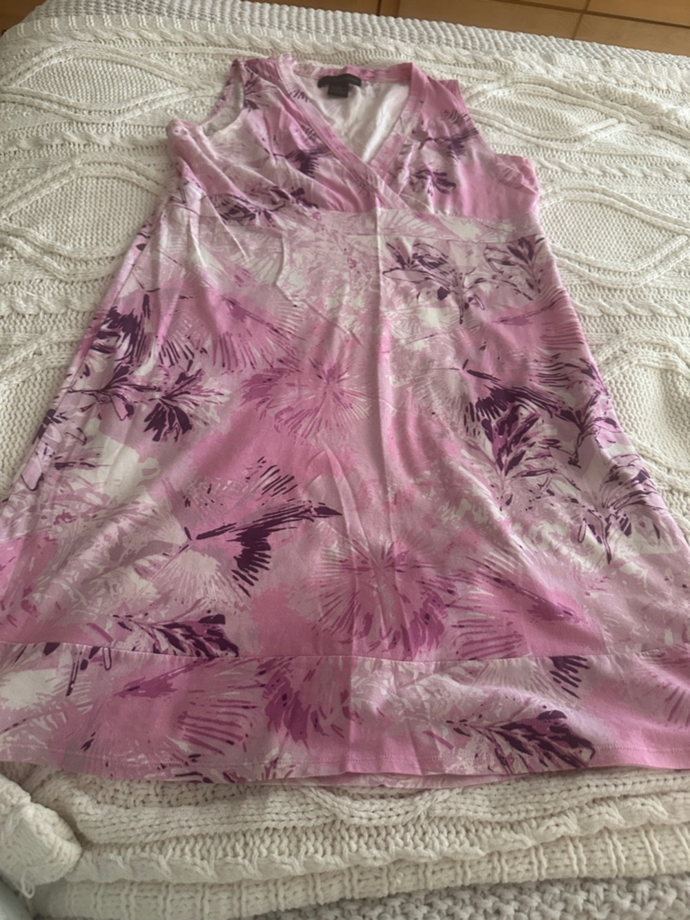 Calvin Klein Pink Floral Mini Dress
